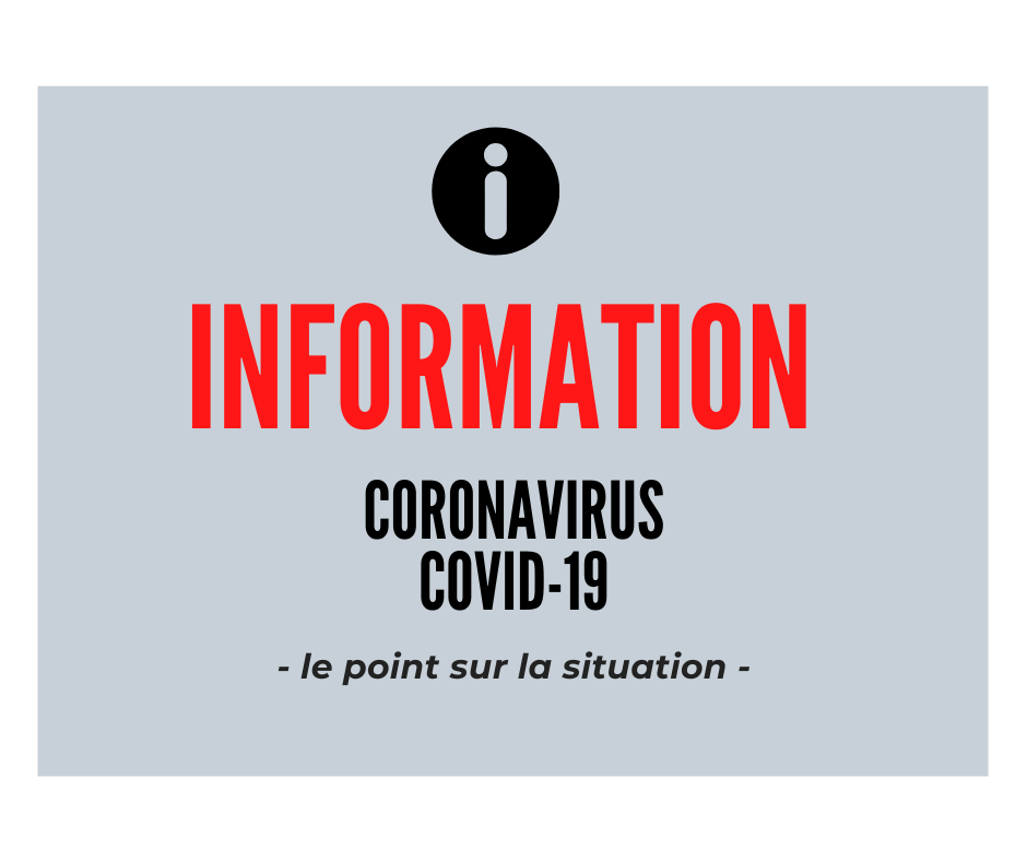 Information sur le COVID 19