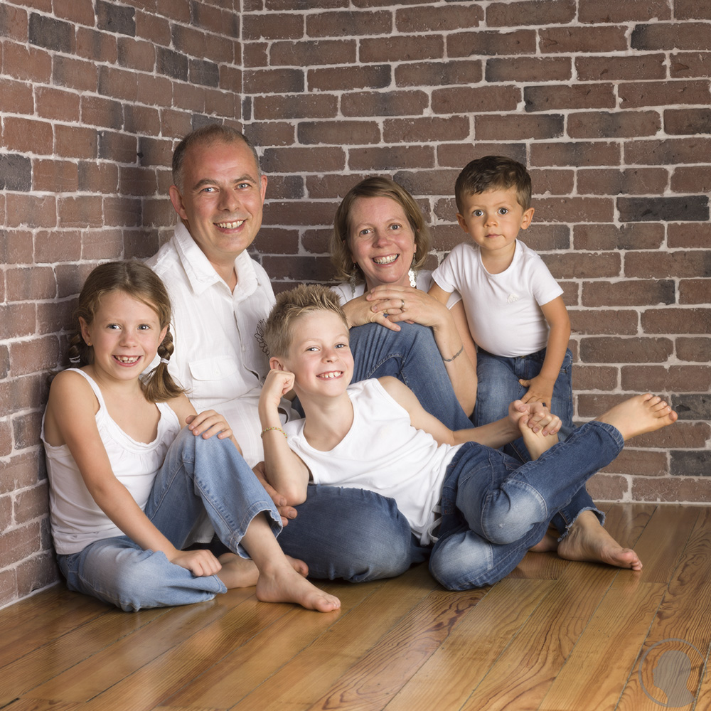 La famille sourire ! 